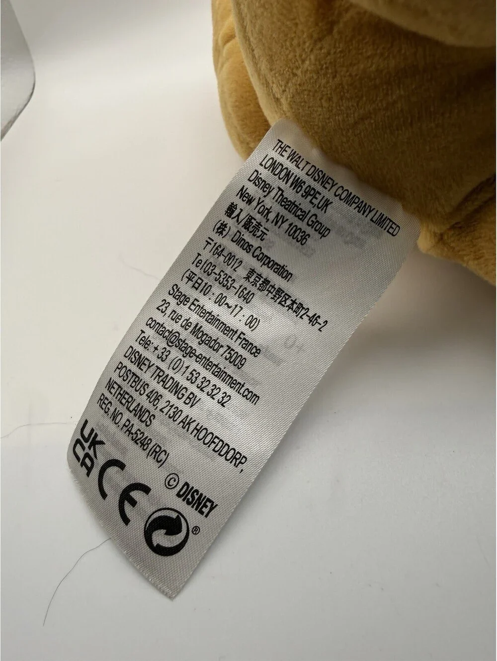 Disney Theatrical Group The Lion King Broadway Simba Jointed Plush 14.5 in